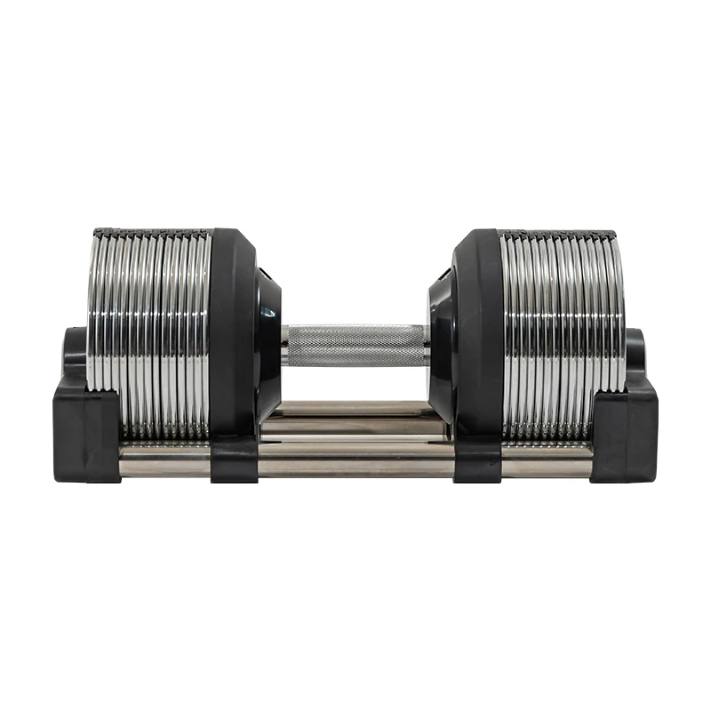 Adjustable Dumbbell Pair 40Kg - Verstelbare dumbbells 24kg/53lb multi-gewicht trainingsaccessoire voor