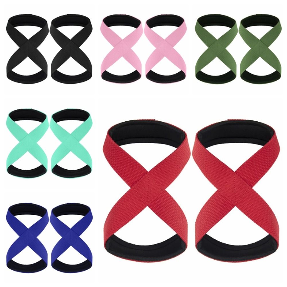 Wrist Wraps Weightlifting Support - 1 paar Nieuwe Polyester Gewichtheffen Handriem