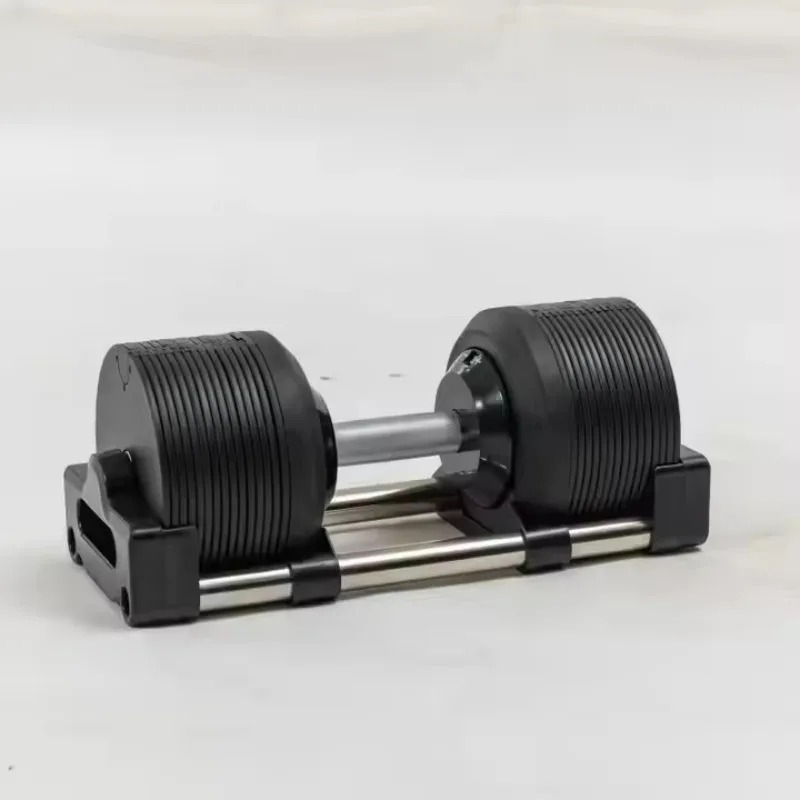 Adjustable Dumbbell Pair 40Kg - Elektrolytisch verzinkte verstelbare dumbbells van 1
