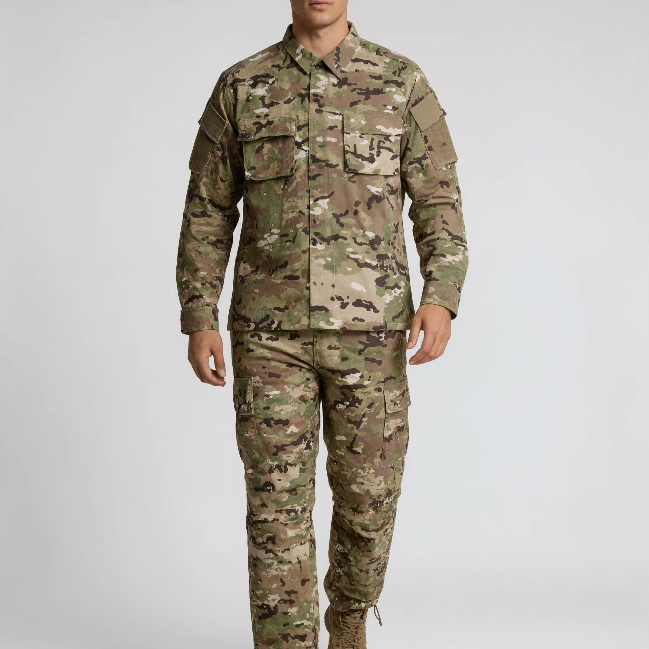 Hiking - Jachtpak camouflage tactisch pak heren outdoor