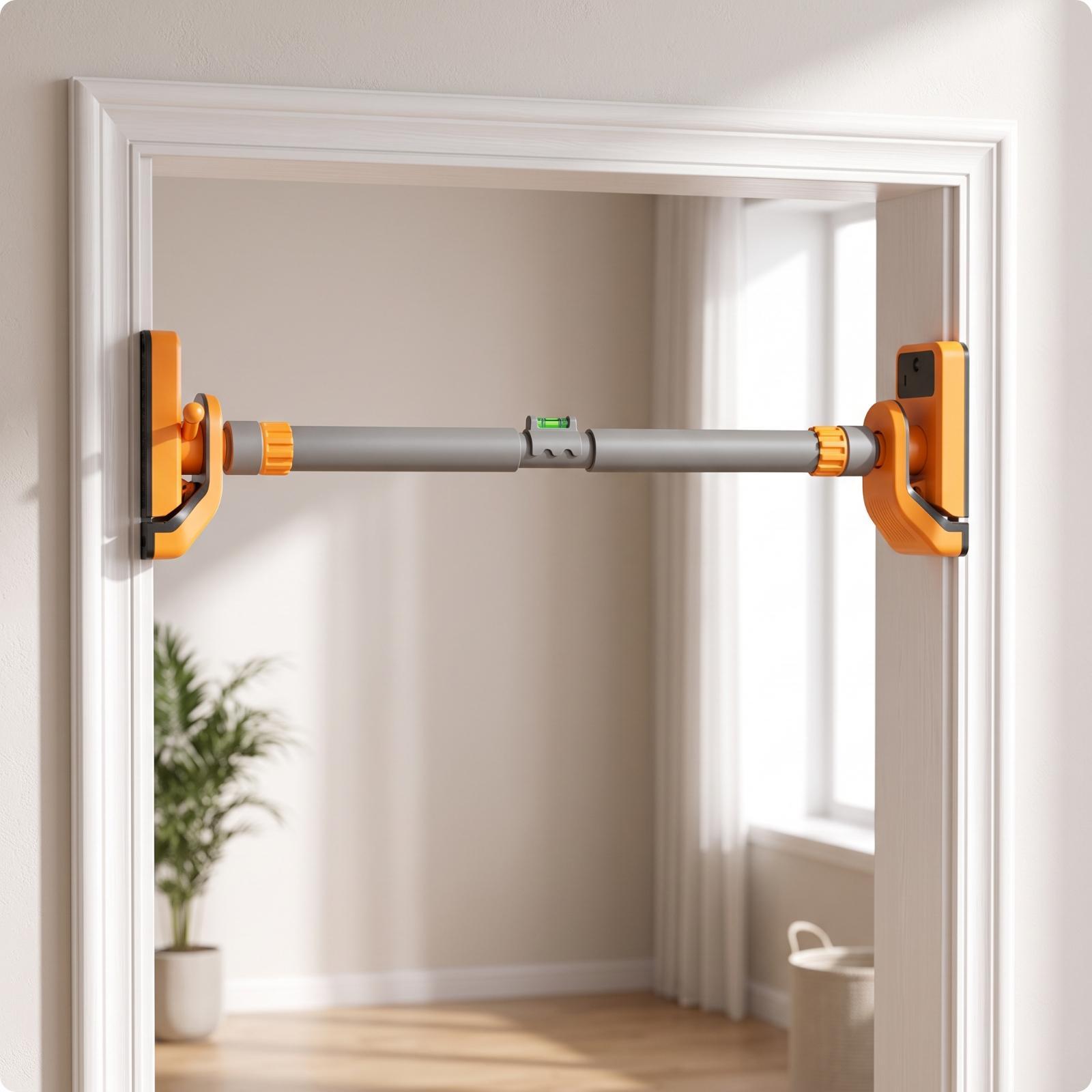 Door Pull Up Bar No Screw - Deurkozijn pull-up bar voor thuisgym, krachttraining,
