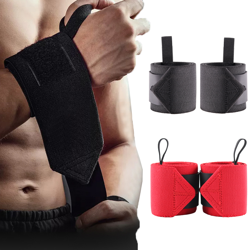 Wrist Wraps Weightlifting Support - Professionele Stijve Pols Wraps 2 Maten