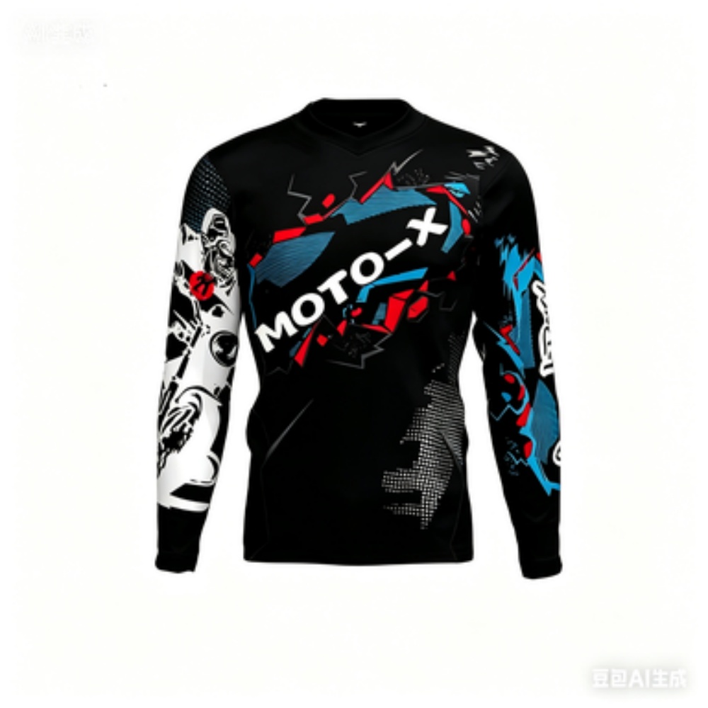 MOTO-X-thema sporttop met lang - Cycling recensie en prijs
