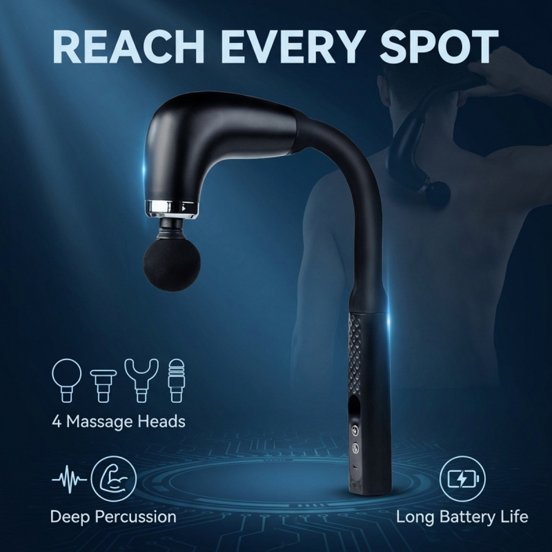 Elektrische spiermassagegun me - Electric Massage Gun Deep Tissue recensie en prijs