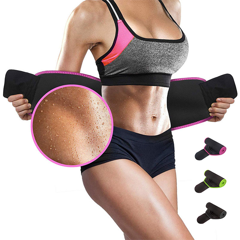 1 Pc Taille Trimmer Riem Gewic - Sweat Waist Trainer Belt Neoprene recensie en prijs