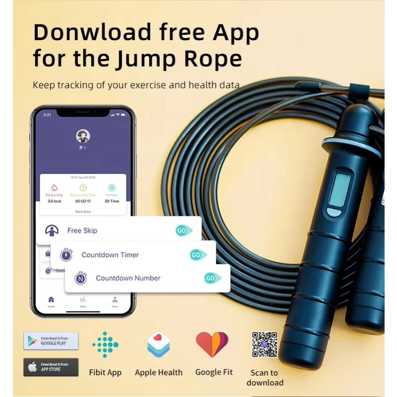 Hete verkoop groothandel calor - Smart Jump Rope Digital Counter recensie en prijs
