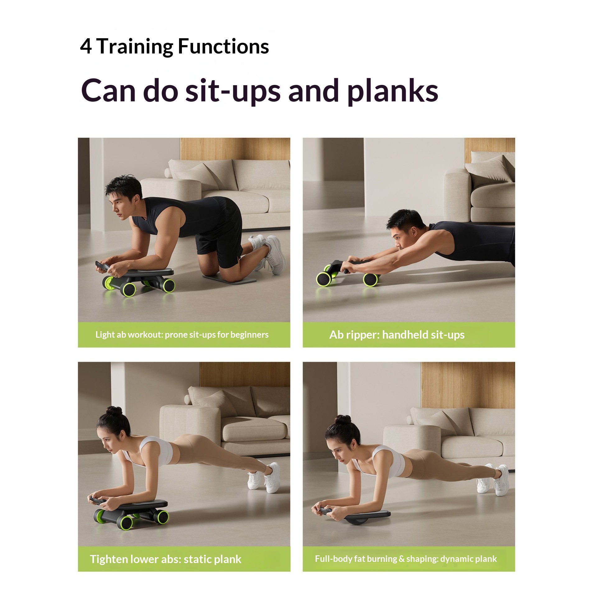 Abroller met elleboogondersteu - Ab Roller Wheel With Elbow Support recensie en prijs