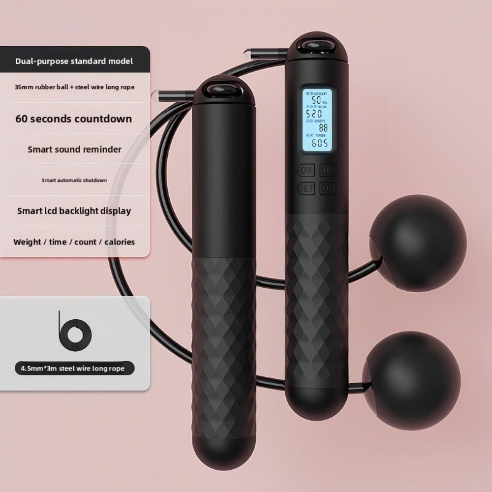 Draadloos springtouw met telle - Smart Jump Rope Digital Counter recensie en prijs