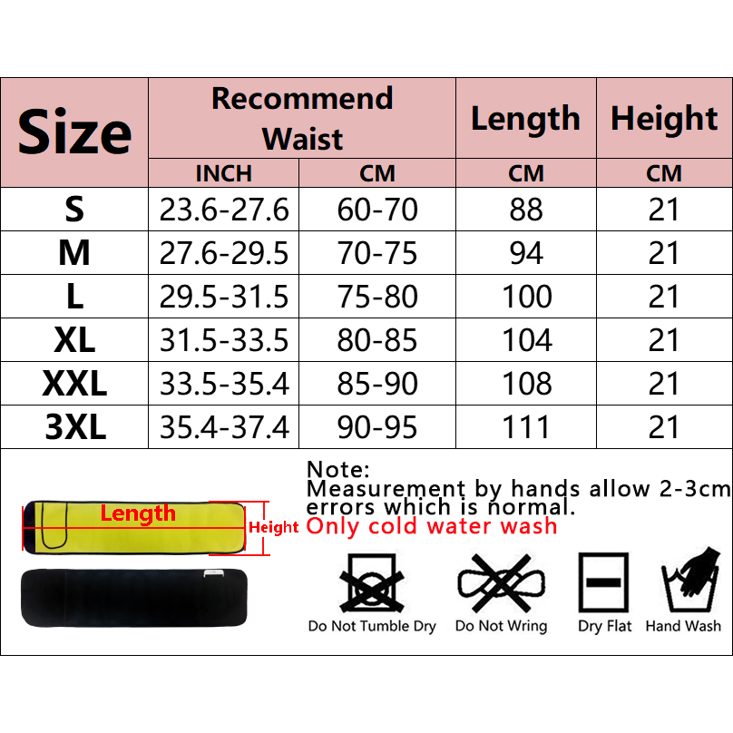 Vrouwen Sauna Taille Trainer S - Sweat Waist Trainer Belt Neoprene recensie en prijs