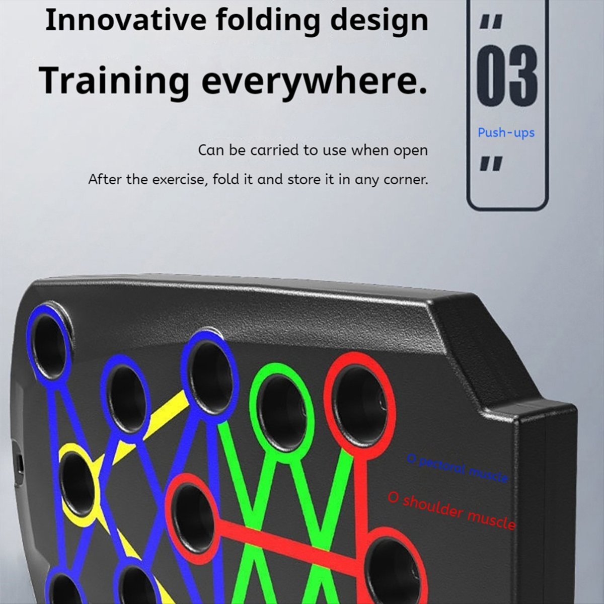 A10R Draagbare Opvouwbare Push - Push Up Board Foldable Multi Function recensie en prijs