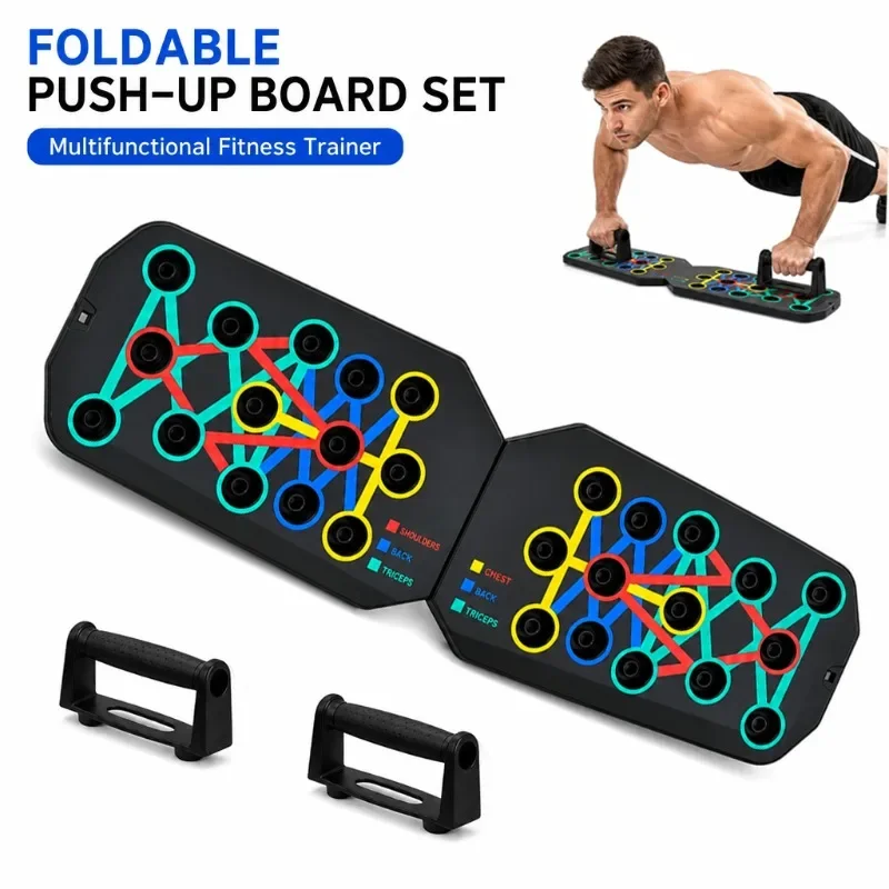 Draagbare, multifunctionele pu - Push Up Board Foldable Multi Function recensie en prijs