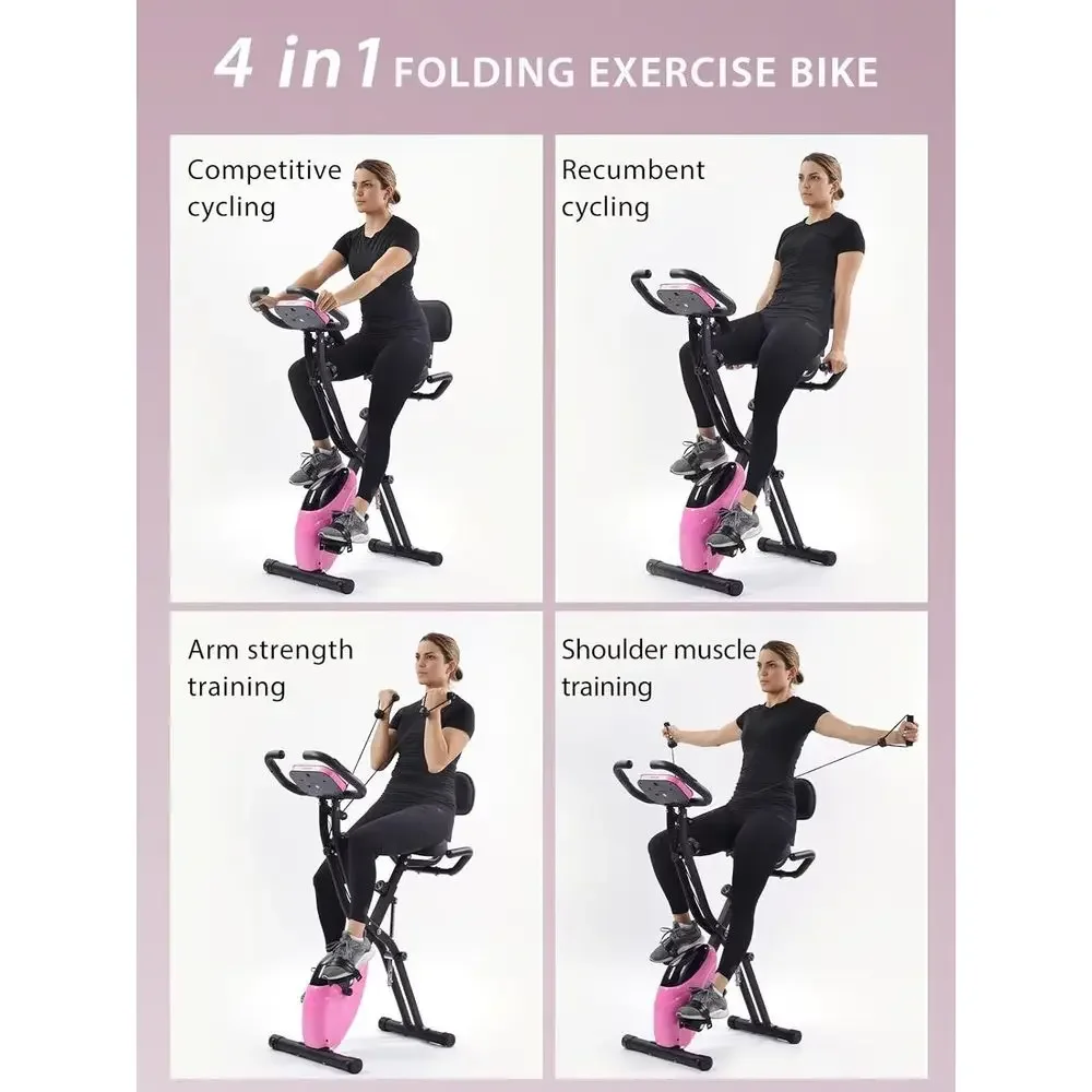 4-in-1 ligfiets en rechtopstaa - Exercise Bike Magnetic Resistance recensie en prijs