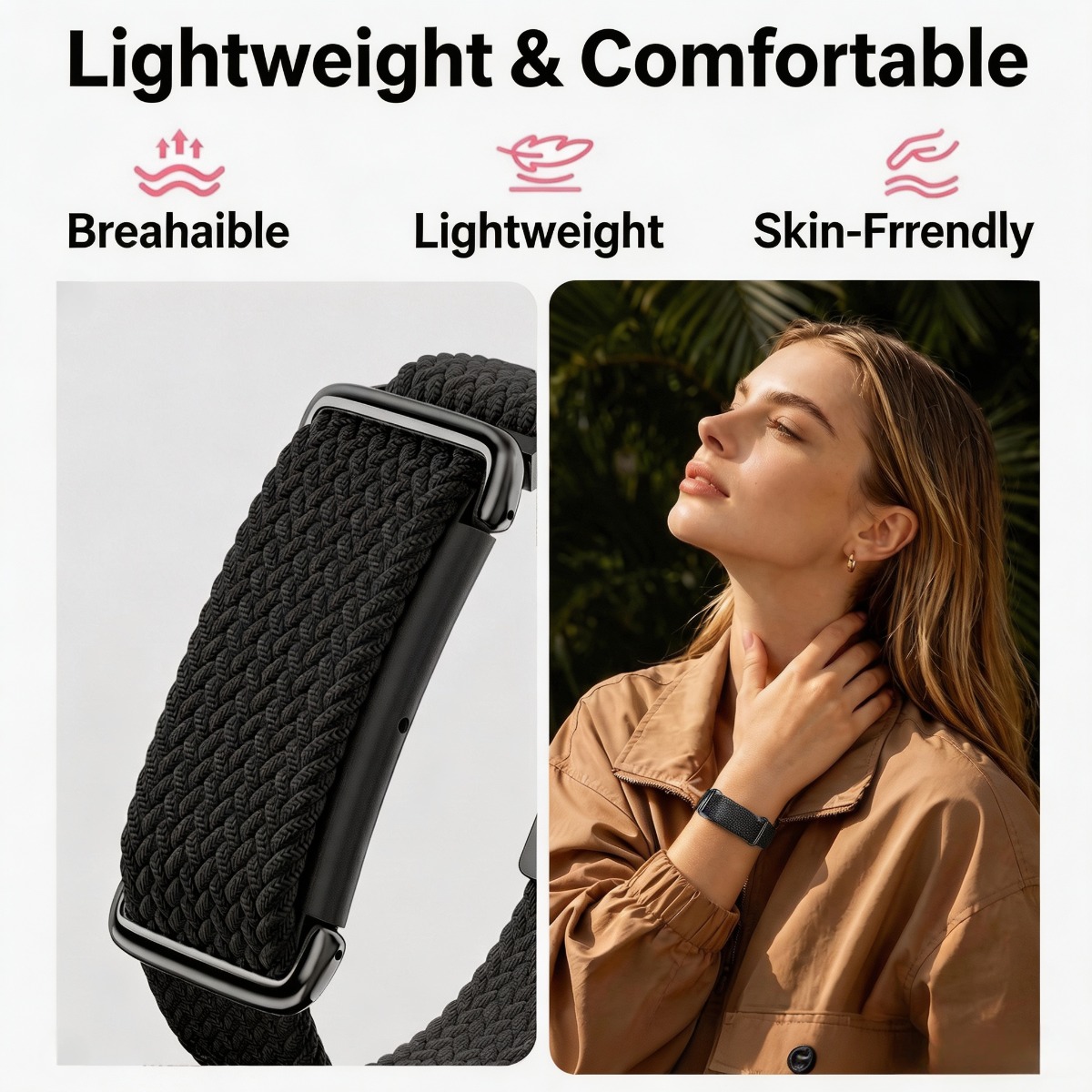 Nylon polsband en armband met  - Resistance Bands Set With Handles recensie en prijs