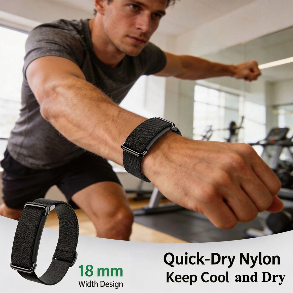 Nylon polsband en armband met  - Resistance Bands Set With Handles recensie en prijs