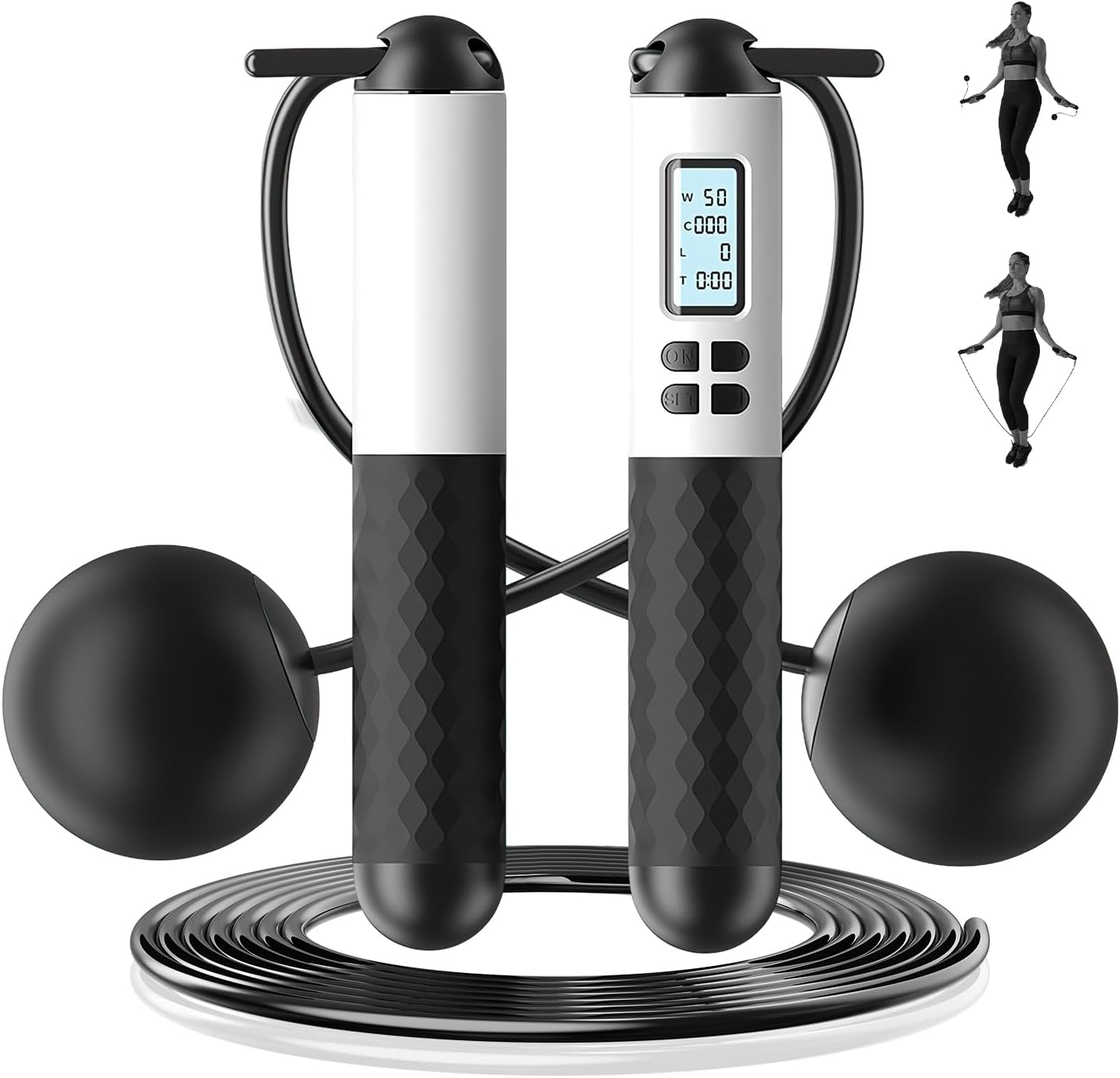 6 cm draadloos springtouw met  - Smart Jump Rope Digital Counter recensie en prijs
