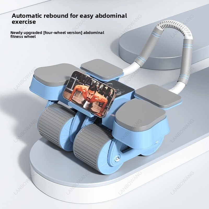 Smart 4 Wheels Auto Rebound Ab - Ab Roller Wheel With Elbow Support recensie en prijs