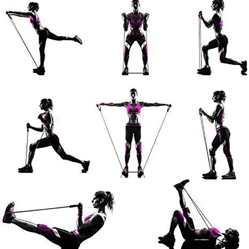Handgreep oefeningsbanden, duu - Resistance Bands Set With Handles recensie en prijs