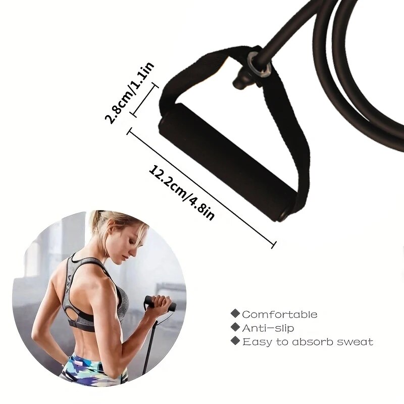 Handgreep oefeningsbanden, duu - Resistance Bands Set With Handles recensie en prijs