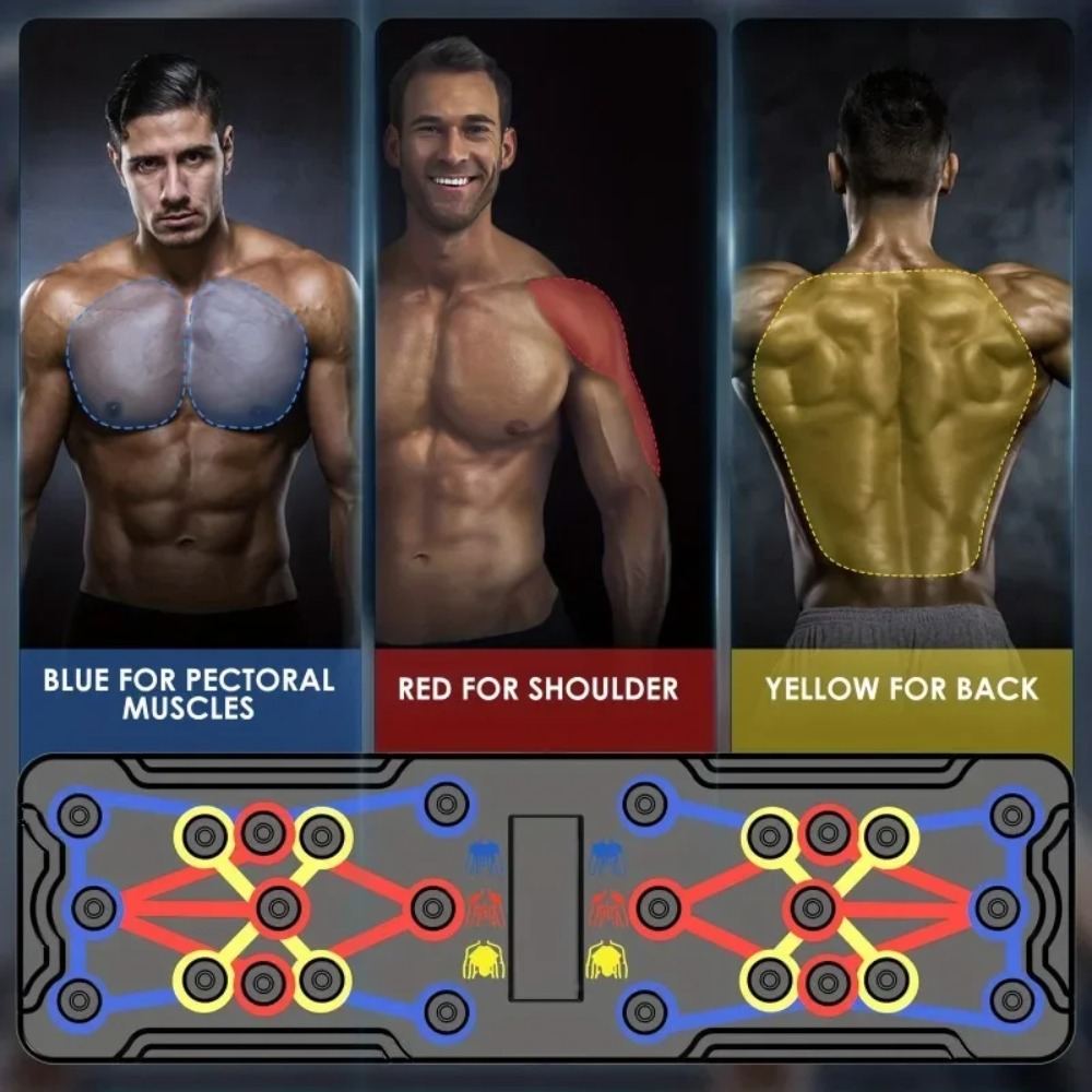 Draagbare multifunctionele pus - Push Up Board Foldable Multi Function recensie en prijs